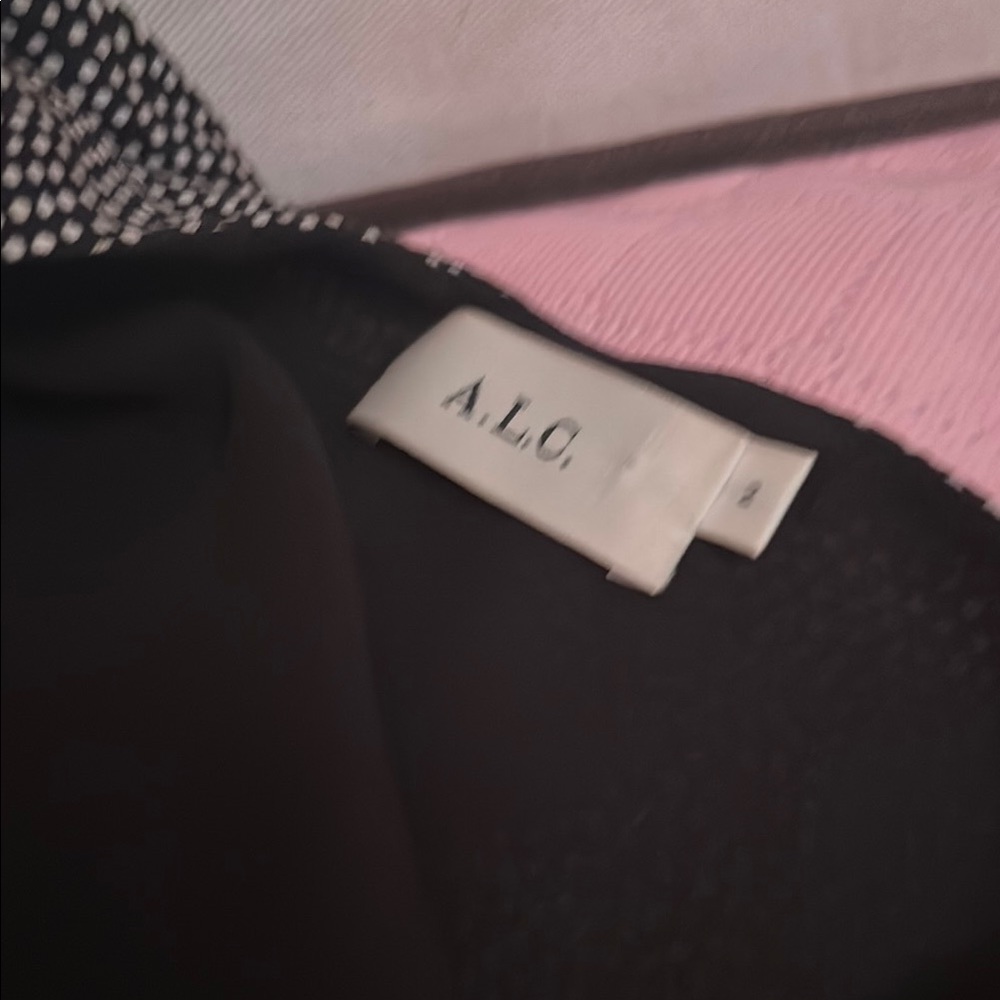 ALC POLKA DOT RUFFLE MINI DRESS - Picture 6 of 6